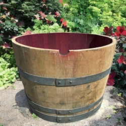 Donica dębowa z Beczki wys 43cm